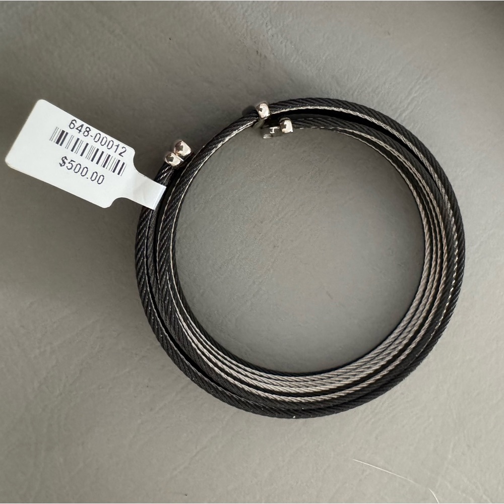 ALOR Large Cable Double Wrap Bracelet - Picture 2 of 11